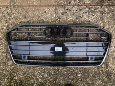 Audi A6 C8 Kühlergrill 4K0 853 651 C Frontgrill Original Grill Schwarz Chrom