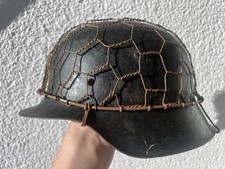 Stahlhelm M35 M40 M45 NUR  Netz Draht = 1 mm = Gr 64  Kopfbedeckung OHNE Glocke