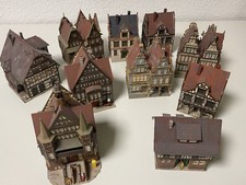 H0 VOLLMER Fachwerkhaus Altstadt Gebäude-Konvolut 19525 19529 19590 20512 20665