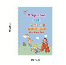 Vorschulkinder, Kalligraphie, wiederverwendbar, Deutsch-Schreibübungsbuch