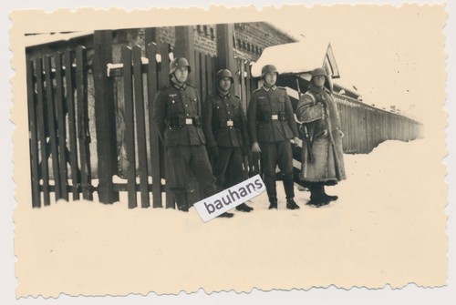 Foto wehrmacht wachposten - wehrmacht,