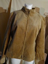 Breit Cord Blazer Jacke Größe 44 Gläser  Neu Cognacfarben