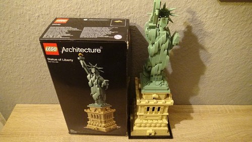 Lego 21042 freiheitsstatue mit - freiheitsstatue,