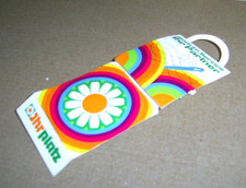 Alte Werbung IHR PLATZ Drogerie Kurzwaren psychedelisch Flower Power