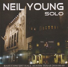 Neil Young  Doppel CD  Austin, TX 2010