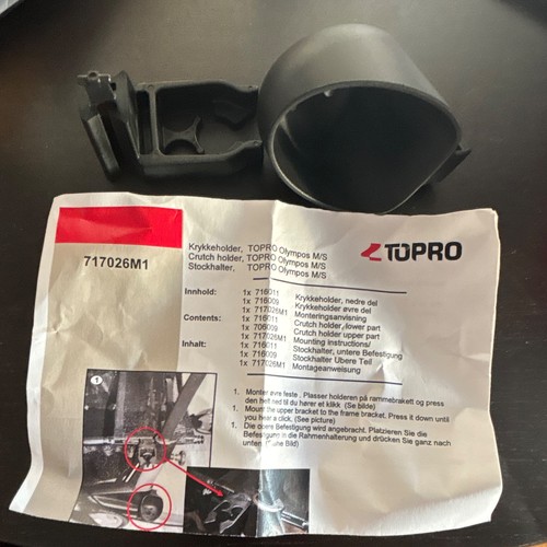 Topro olympus stockhalter - olympus, m/s