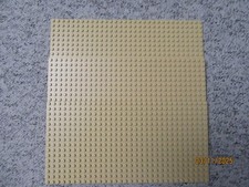 3 x Lego Platten gelb, grau  25 x 12 cm