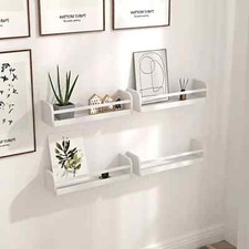 4er Set Schweberegale Holz