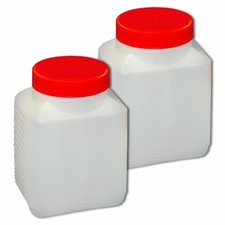 2x 500 ml Weithalsflasche