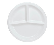 Rita Fondueteller 25,5 cm Abteilteller 3-geteilt Teller