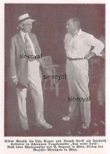 Alfred Gerasch - Arnold Korff - Arthur Schnitzler  Das weite Land - 1912 ~9x12cm