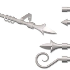 ausziehbare Gardinenstangen