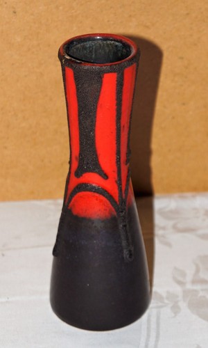 Vintage fat lava vase - fat,