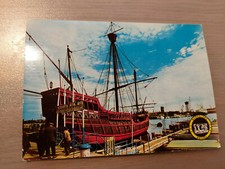 Postkarte Barcelona No 3.017 Puerto Carabela Santa Maria Dep. Legal B. 714 VIII 