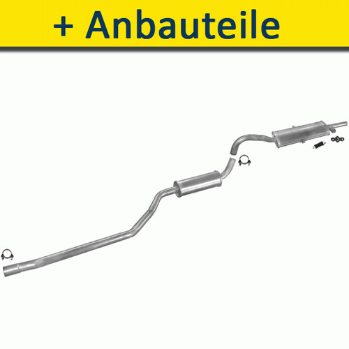 Auspuff auspuffanlage für - auspuff, auspuffanlage+