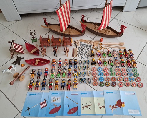 Riesige playmobil wikinger - playmobil,
