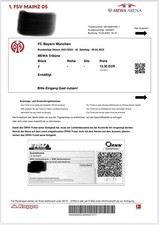 Sammler used ticket - ticket, 1.