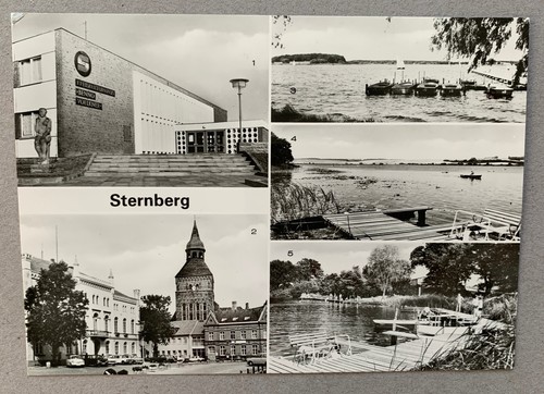Ddr ansichtskarte sternberg - ansichtskarte,