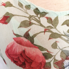 💙 Midi Chiffon Kleid Mint