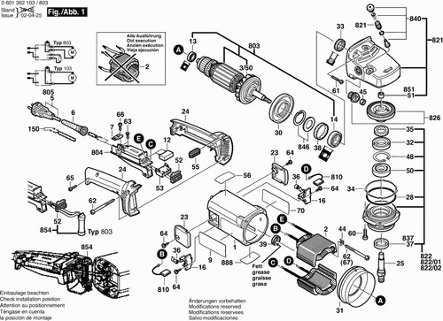 Bosch gws 230 - gws, 24-230