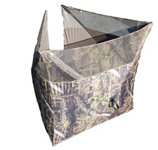 Mobiler Tarnstand Natur grün