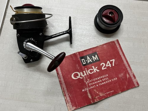 Vintage angelrolle dam - vintage,