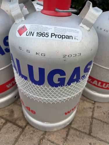 Alu gasflasche 11kg leer - 11kg,