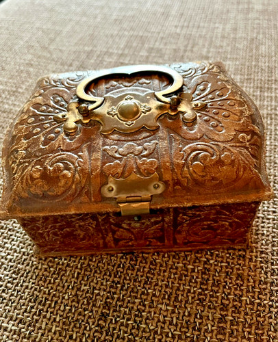 Sehr alte schmuck schatulle - sehr, schmuck-schatulle