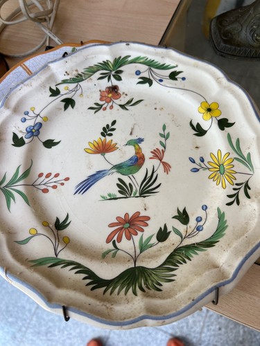 Vintage gien france zierteller - gien,
