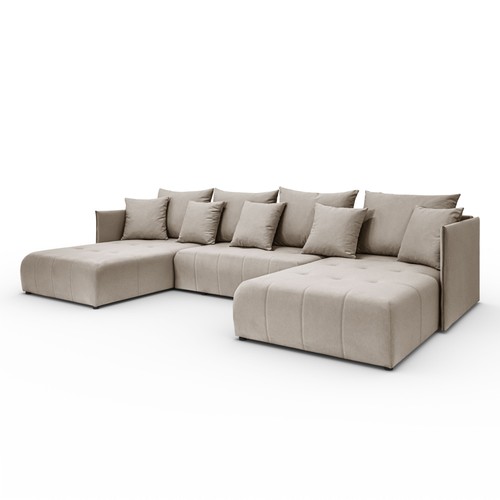Ecksofa form hanna 348x188cm - ecksofa,