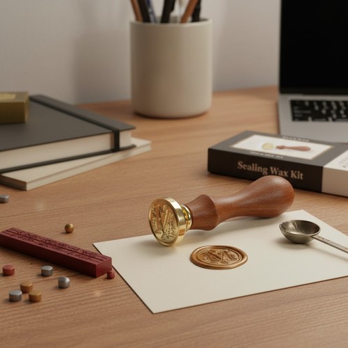 Holz wachs siegelstempel - wachs,