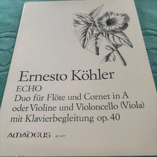 Noten ernesto kohler echo duo - ernesto,