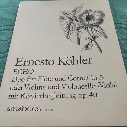 Noten ernesto kohler echo duo - ernesto,
