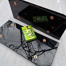 Für Onkyo M-508  Seitenteile super glänzend Schwarz black side panel