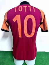 Trikot roma totti matchworn - roma,