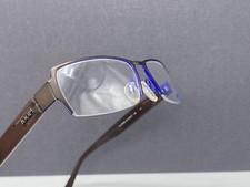 Joop Brille Damen Grau Blau eckig Halbrand 83120 NP 217€