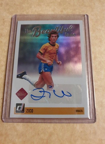 Donruss panini zico auto - zico,