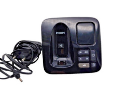 Philips CD 186 Trio Telefon Ladeschale und Anrufbeantworter