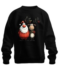 Lustiger Weihnachtsmann und