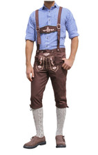 Echt Leder Kniebundhose Herren