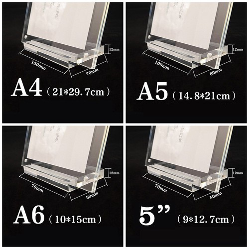 Klar acryl buch schild halter - buch,