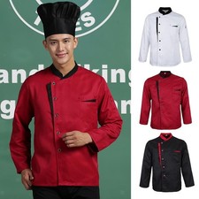 Damen Herren Kochjacke langarm