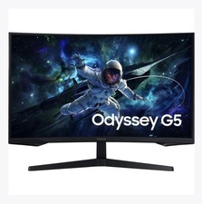 Samsung Odyssey G5 S27CG554EU 27" QHD 165Hz Curved 1ms HDMI DisplayPort