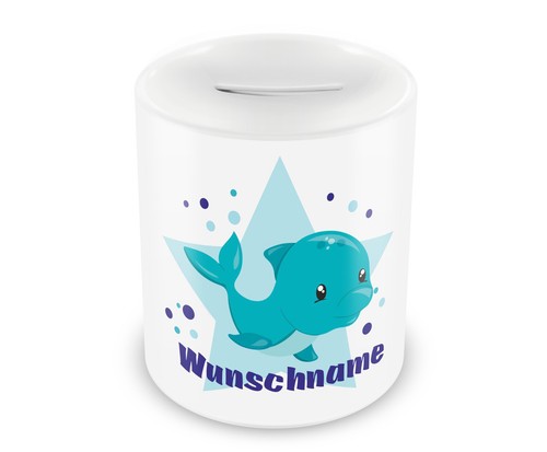 Kinder spardose mit namen - spardose,