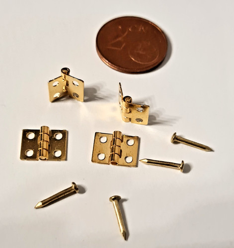 Scharniere 10x8mm mit 4 - 2,