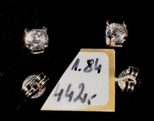 Ohrstecker 585 Weißgold