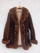 Ladies Shearling Coat Size M