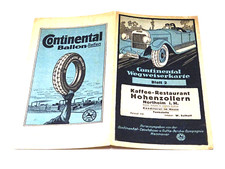 Continental Wegweiserkarte