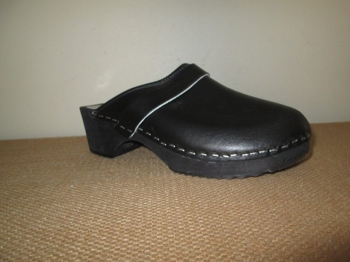 Moheda toffeln black leather - moheda,