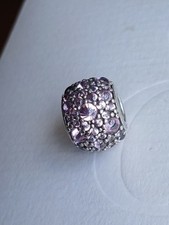 Original Pandora Element, Zirkonia rosa, Tautropfen-Optik, retired